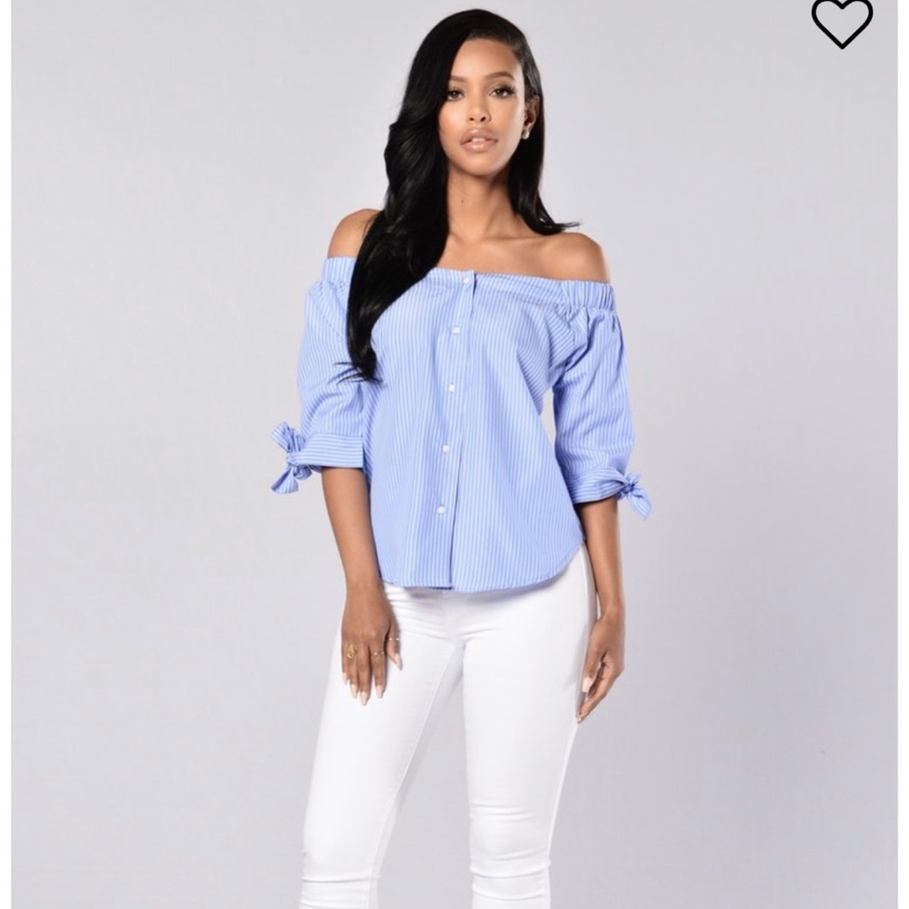 Fashion nova off shoulder top